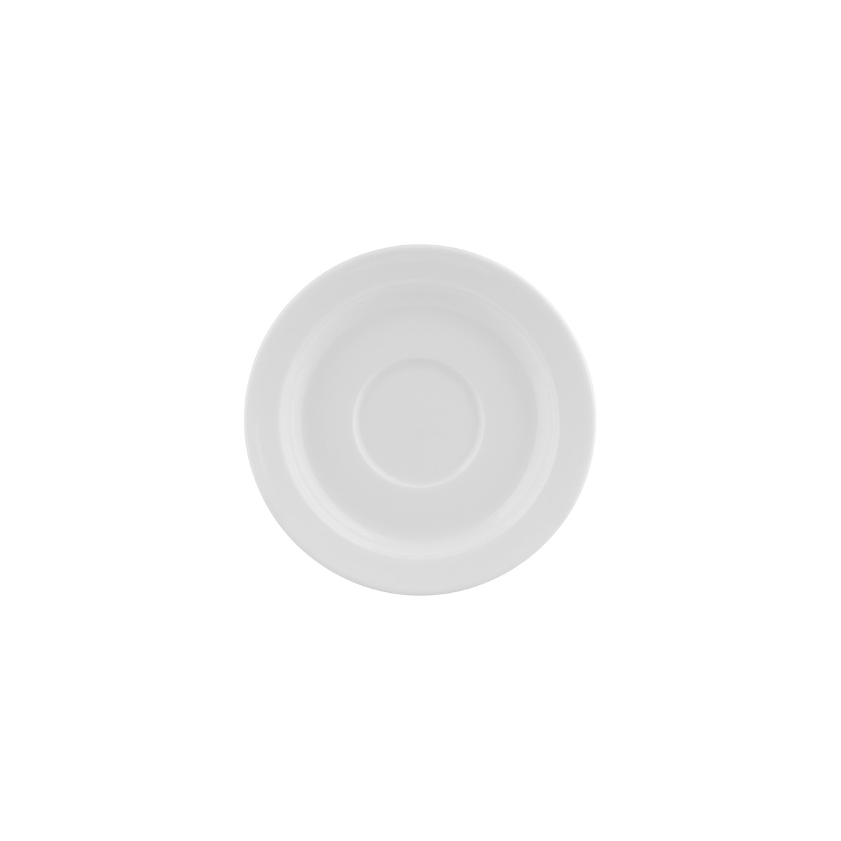 Australian Fine China Prelude Espresso Saucer - 115mm - White (Pack of 24)