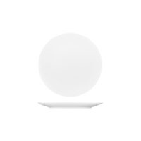 Australian Fine China Pacific Round Coupe Plate - 190mm - White (Pack of 24)