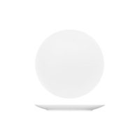 Australian Fine China Pacific Round Coupe Plate - 230mm - White (Pack of 24)