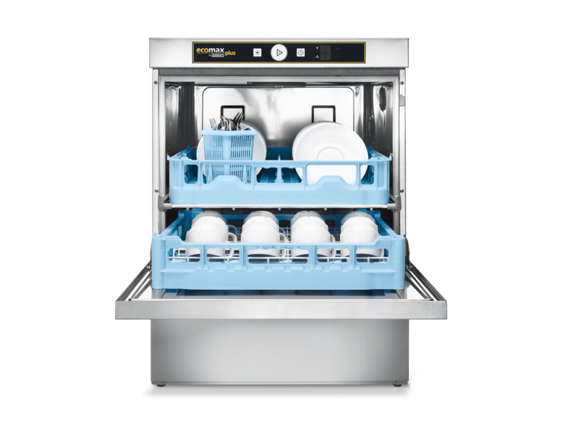 Hobart ECOMAX PLUS F515 Undercounter Glass & Dishwasher - Image 2