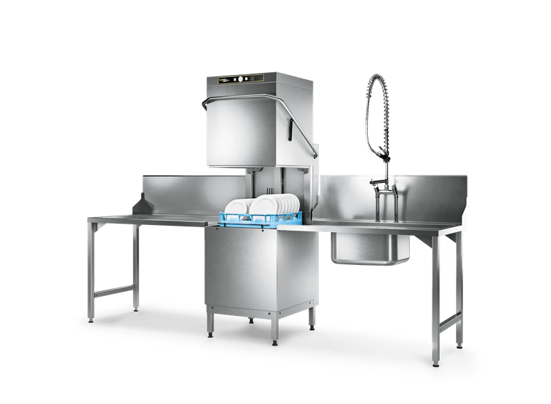 Hobart ECOMAX PLUS H615 Pass-Through Hood Dishwasher - Image 2
