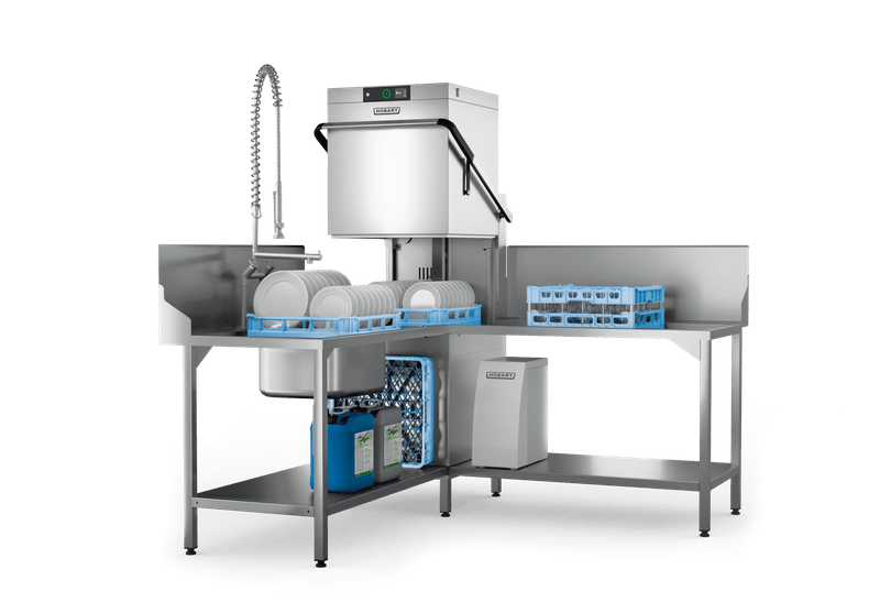 Hobart PROFI AMX Pass-Through Hood Dishwasher - Image 2