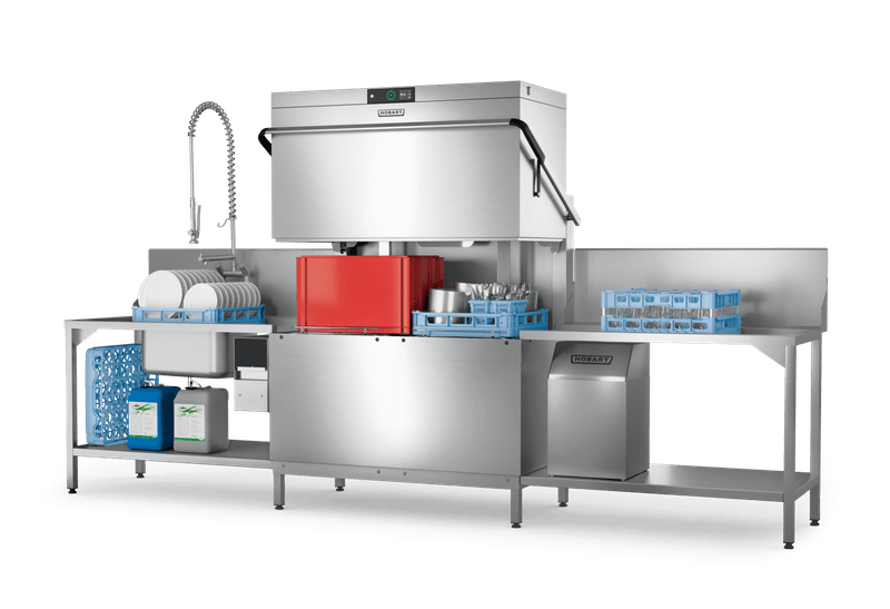 Hobart PREMAX AUPT Twin-Width Hood Dishwasher
