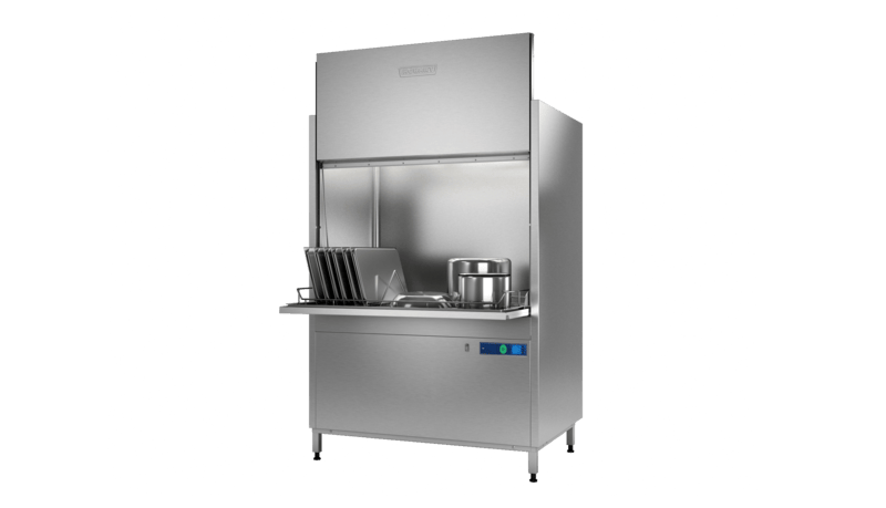 Hobart PROFI UXT-ER Twin-Width Utensil Washer with Exhaust Heat Recovery - Image 2